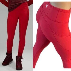 LULULEMON Team Canada Fast and Free High-Rise Tight 28" Red Size 6